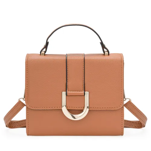 Cartera Limoni De Vestir Shanti color marron | Platanitos