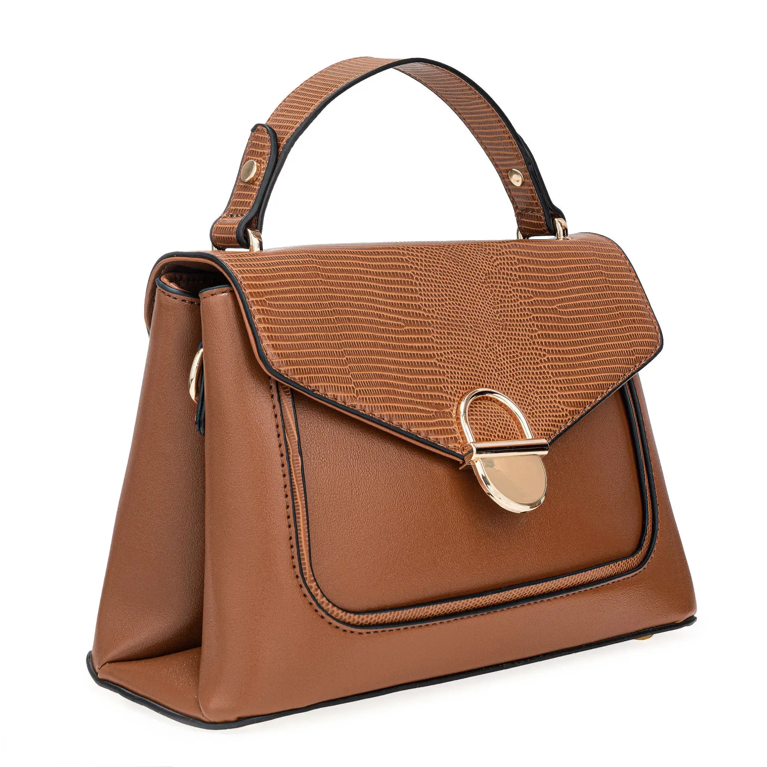 LIMONI Cartera Limoni De Vestir Karina color camel | Platanitos