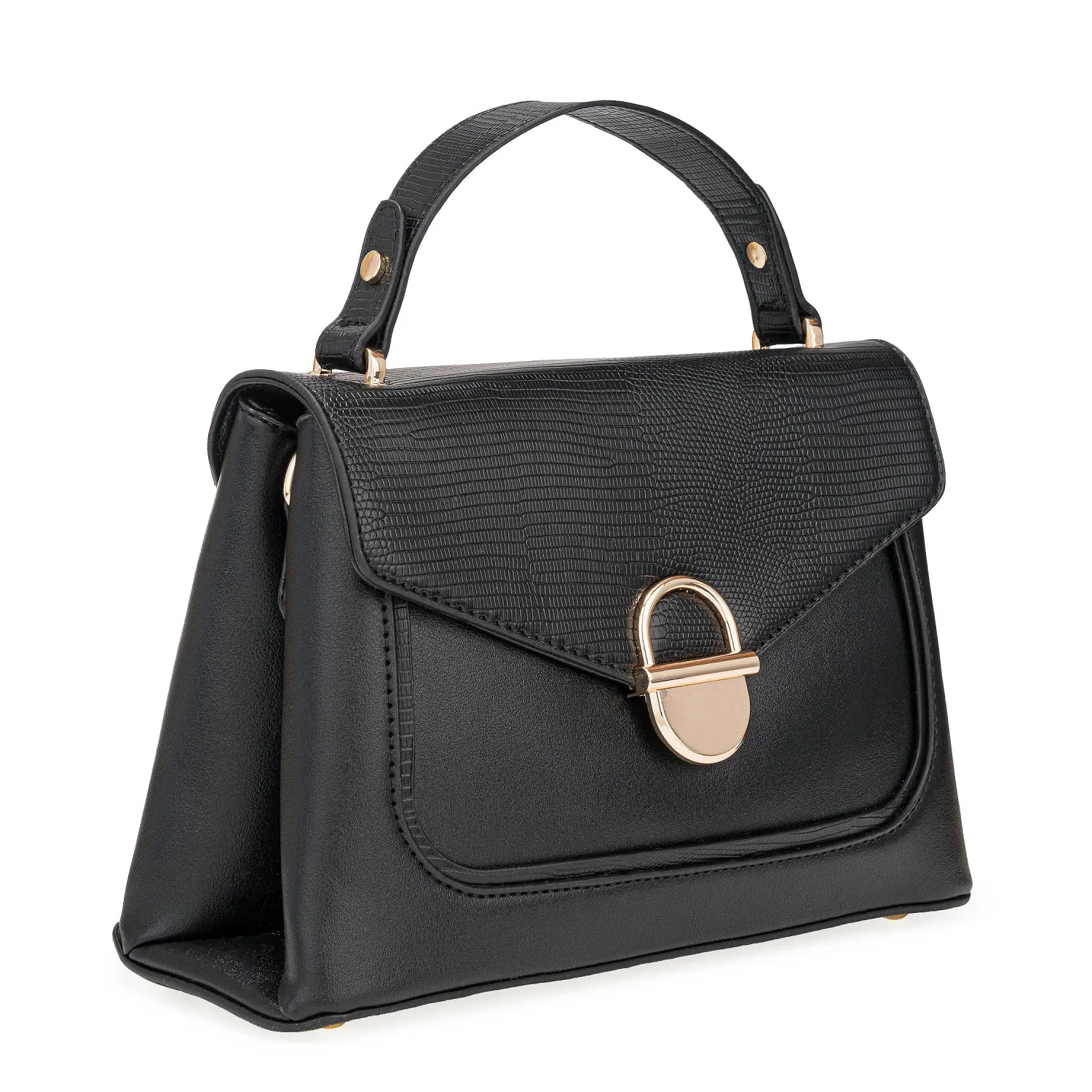 Cartera Limoni De Vestir Karina color negro | Platanitos