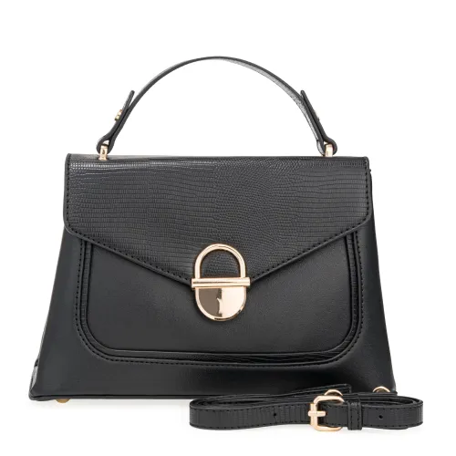 Cartera Limoni De Vestir Karina color negro | Platanitos