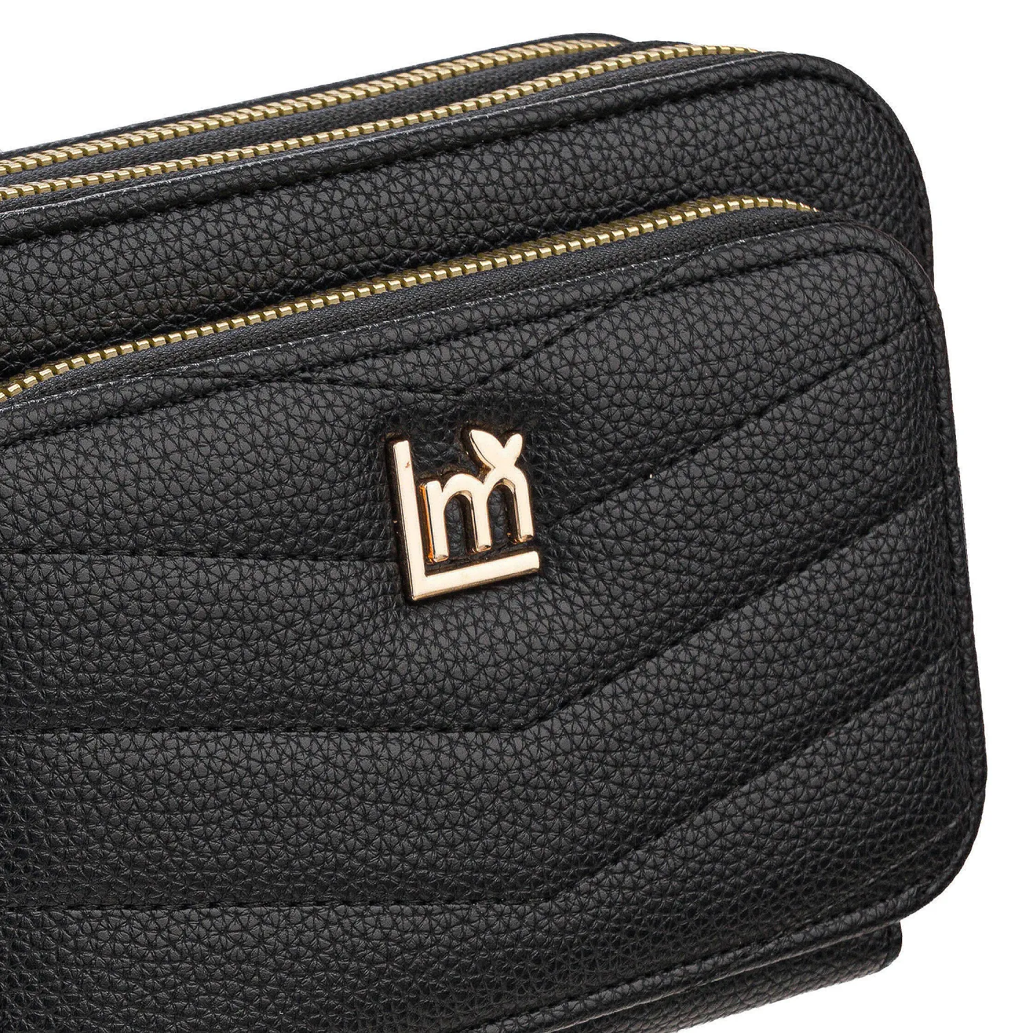 Cartera Limoni Casual Jezabel color negro | Platanitos