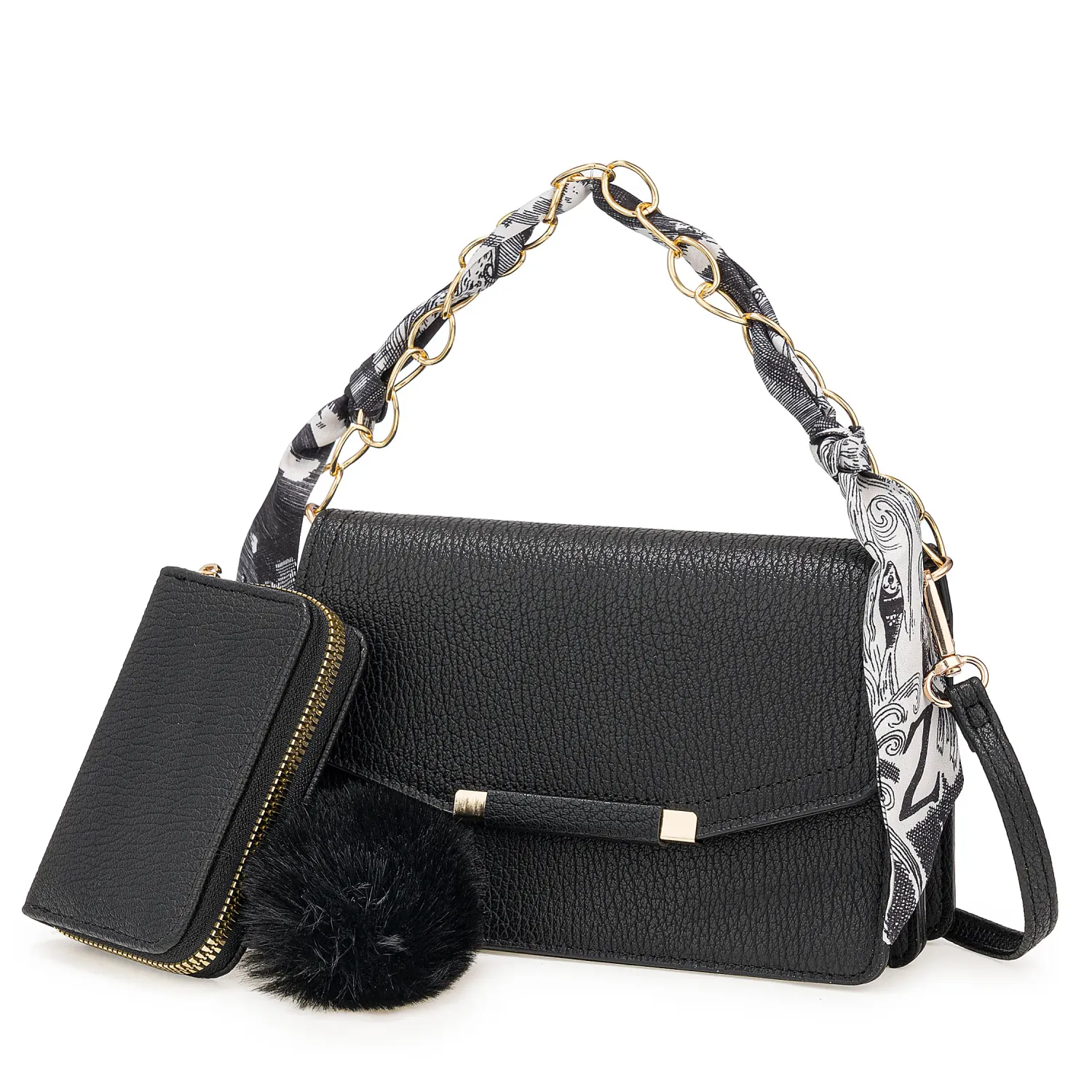 Cartera Limoni Casual Ruth color negro | Platanitos