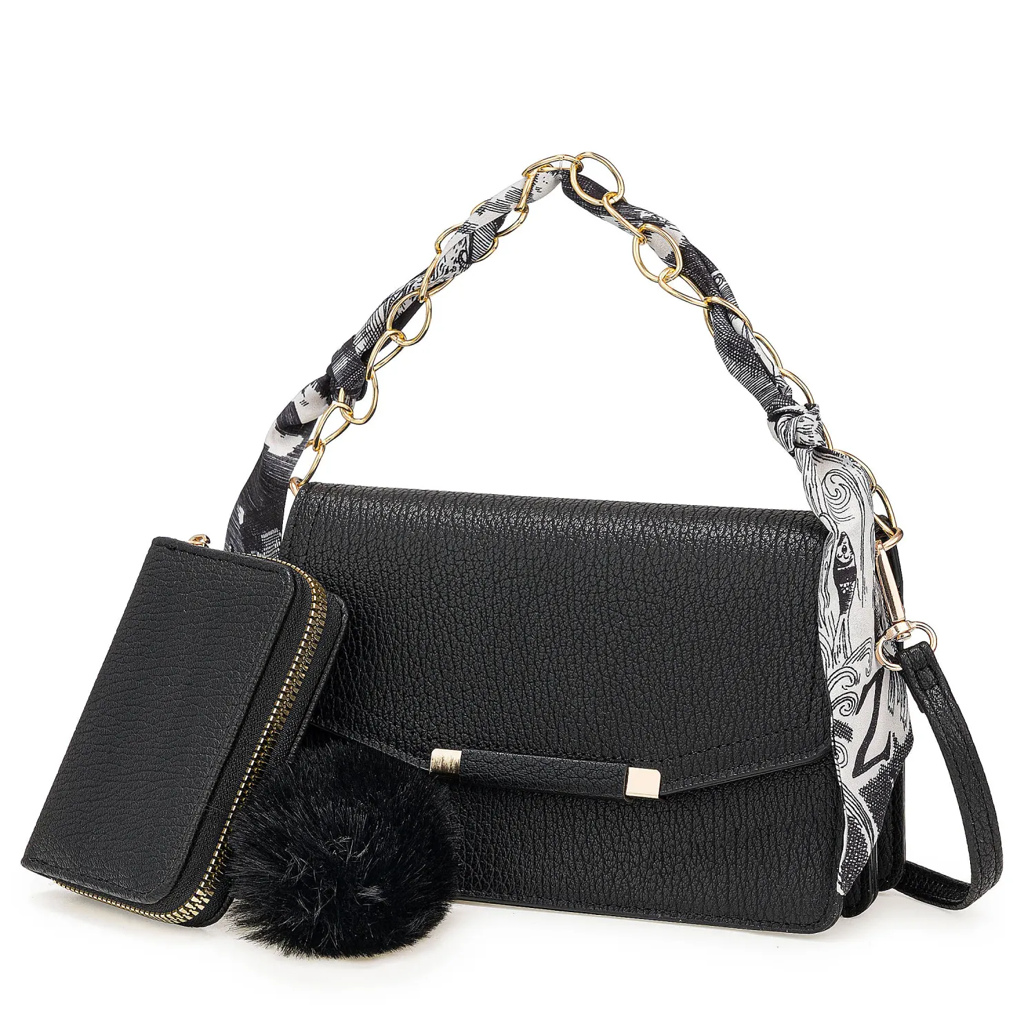 Cartera Limoni Casual Ruth color negro | Platanitos
