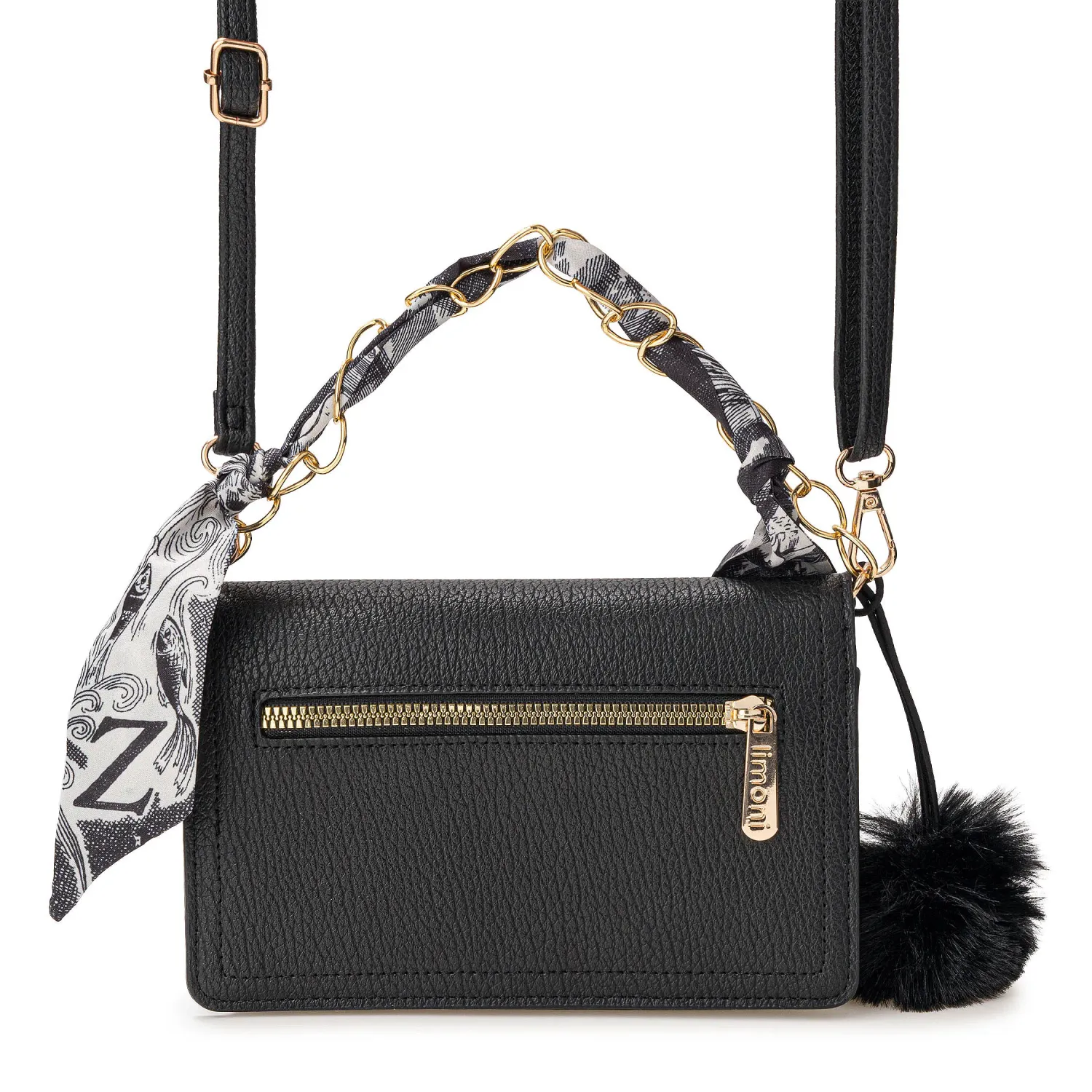 Cartera Limoni Casual Ruth color negro | Platanitos