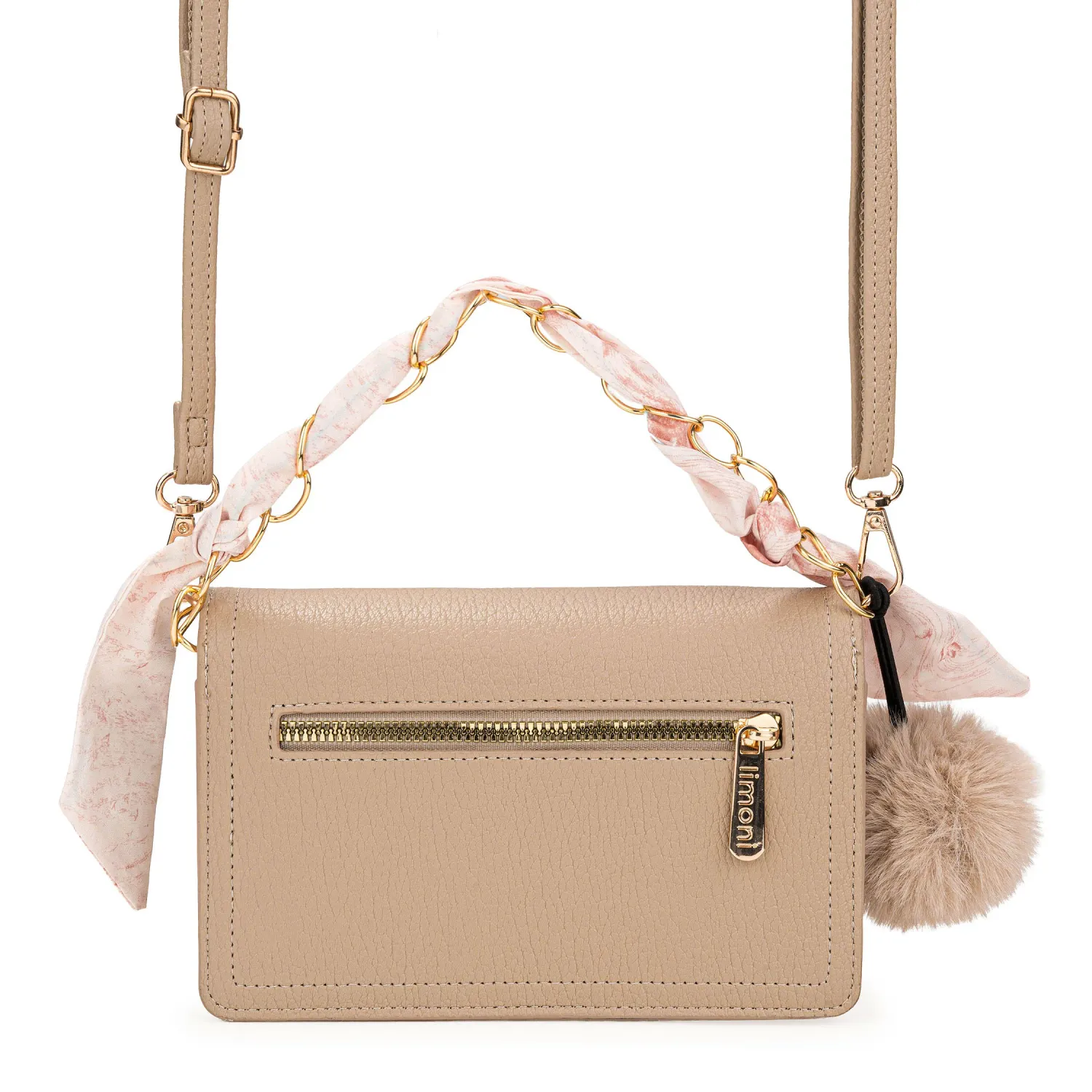 LIMONI Cartera Limoni Casual Ruth color beige | Platanitos