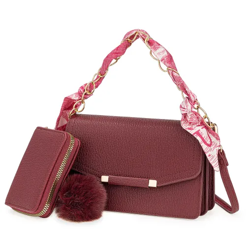 Cartera Limoni Casual Ruth color morado | Platanitos