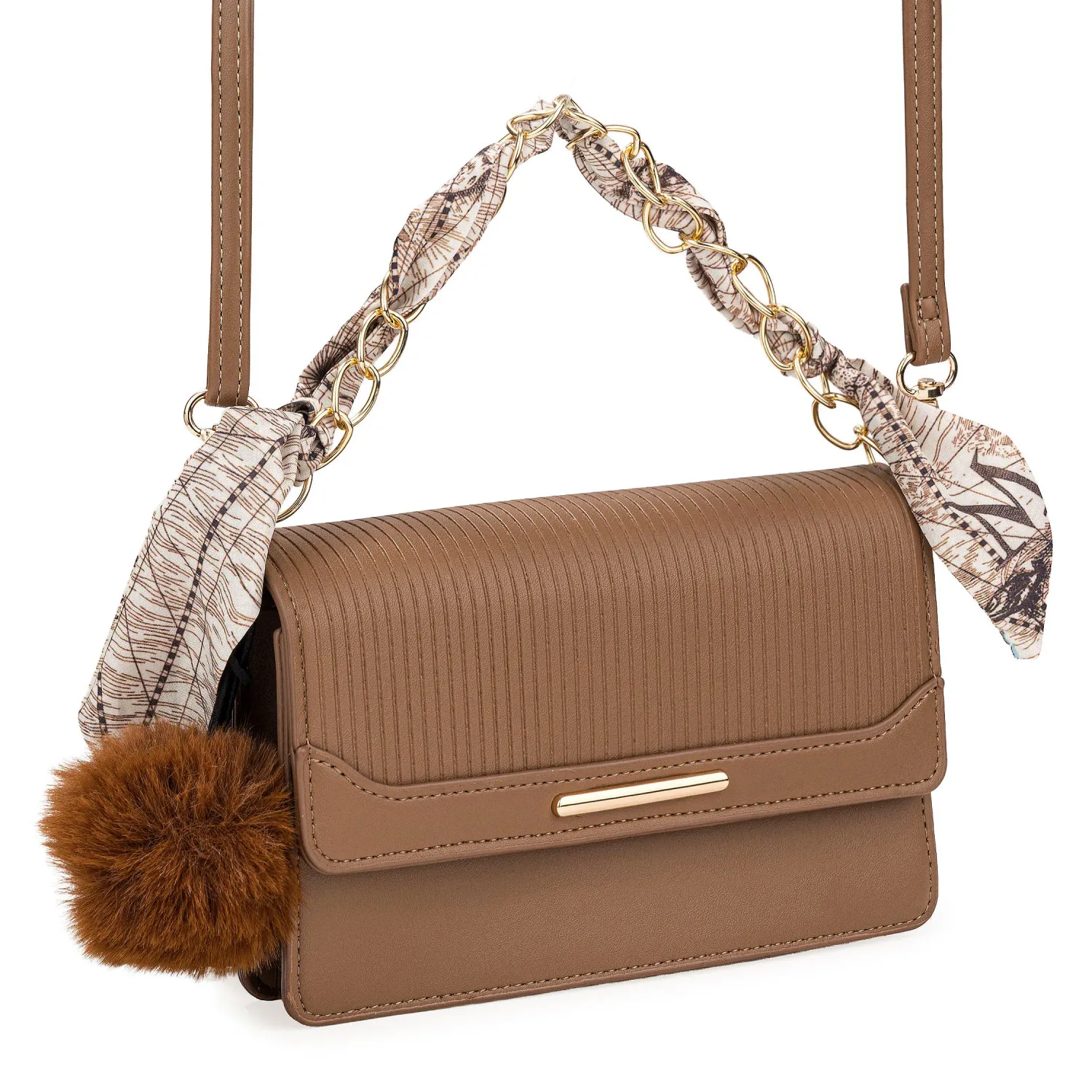 LIMONI Cartera Limoni Casual Jimena color beige oscuro | Platanitos