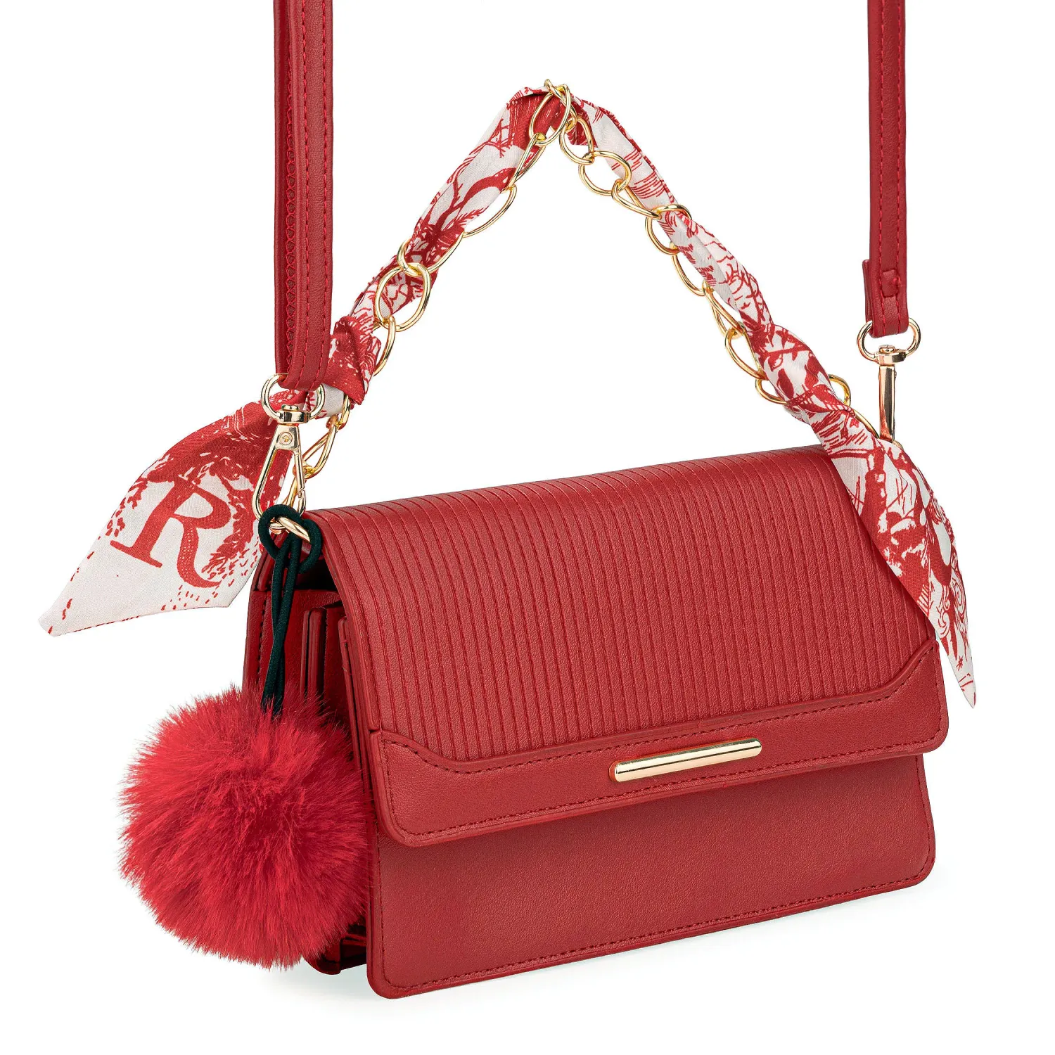 Cartera Limoni Casual Jimena color rojo | Platanitos