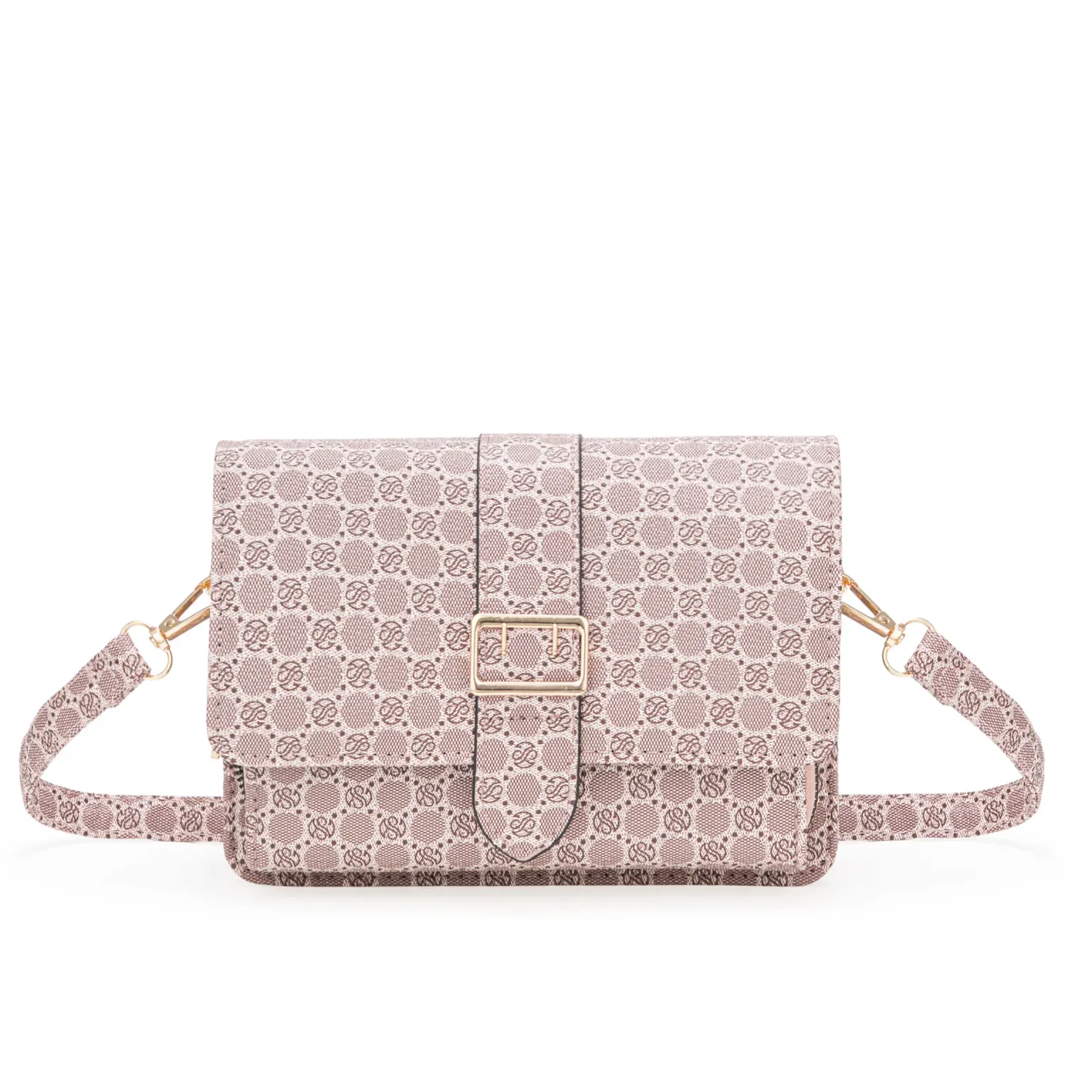 Cartera Limoni Casual Nicole color rosado | Platanitos
