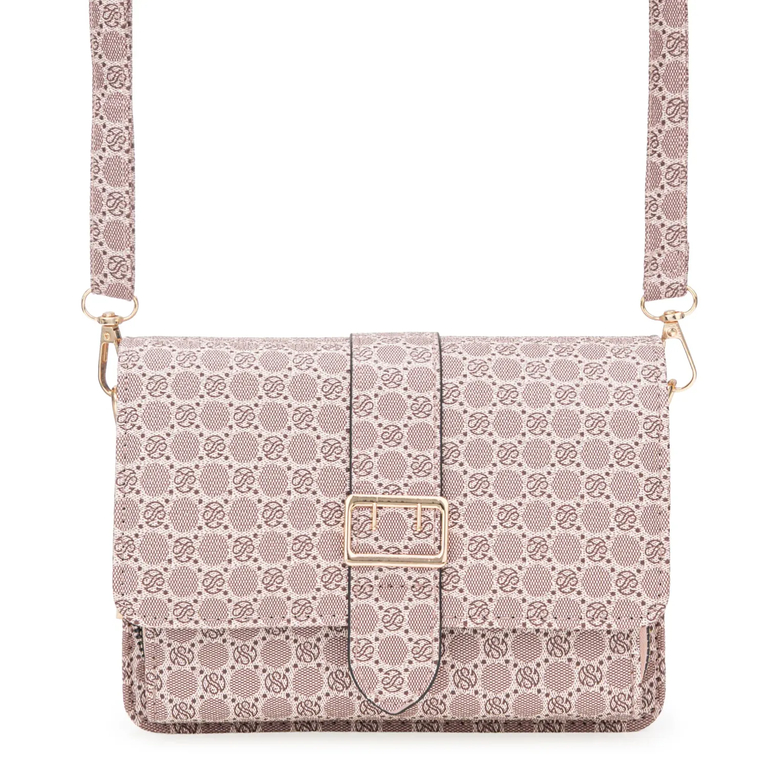 Cartera Limoni Casual Nicole color rosado | Platanitos