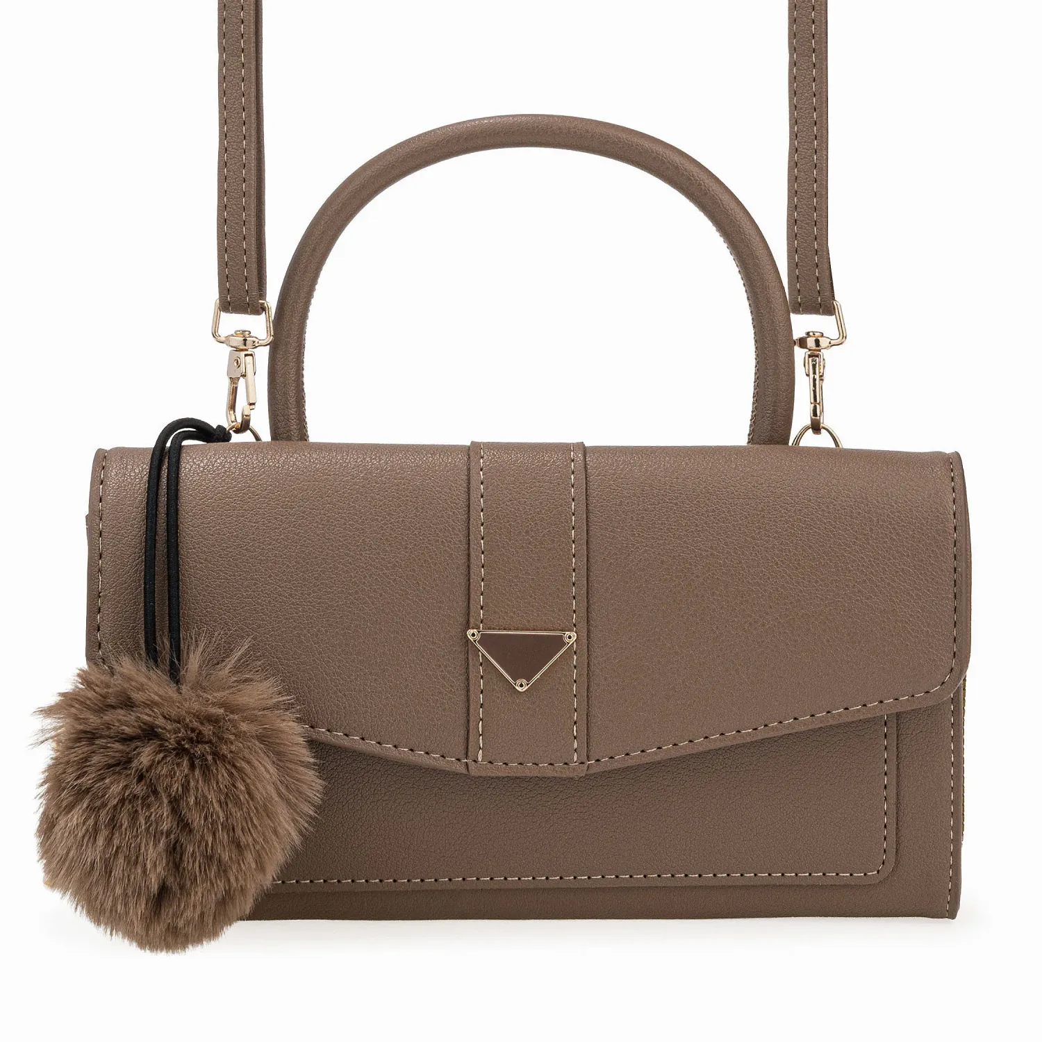 LIMONI Cartera Limoni Casual Eloise color topo | Platanitos