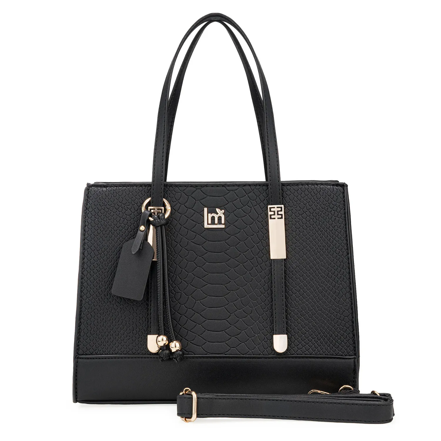Cartera Limoni Casual Leila color negro | Platanitos