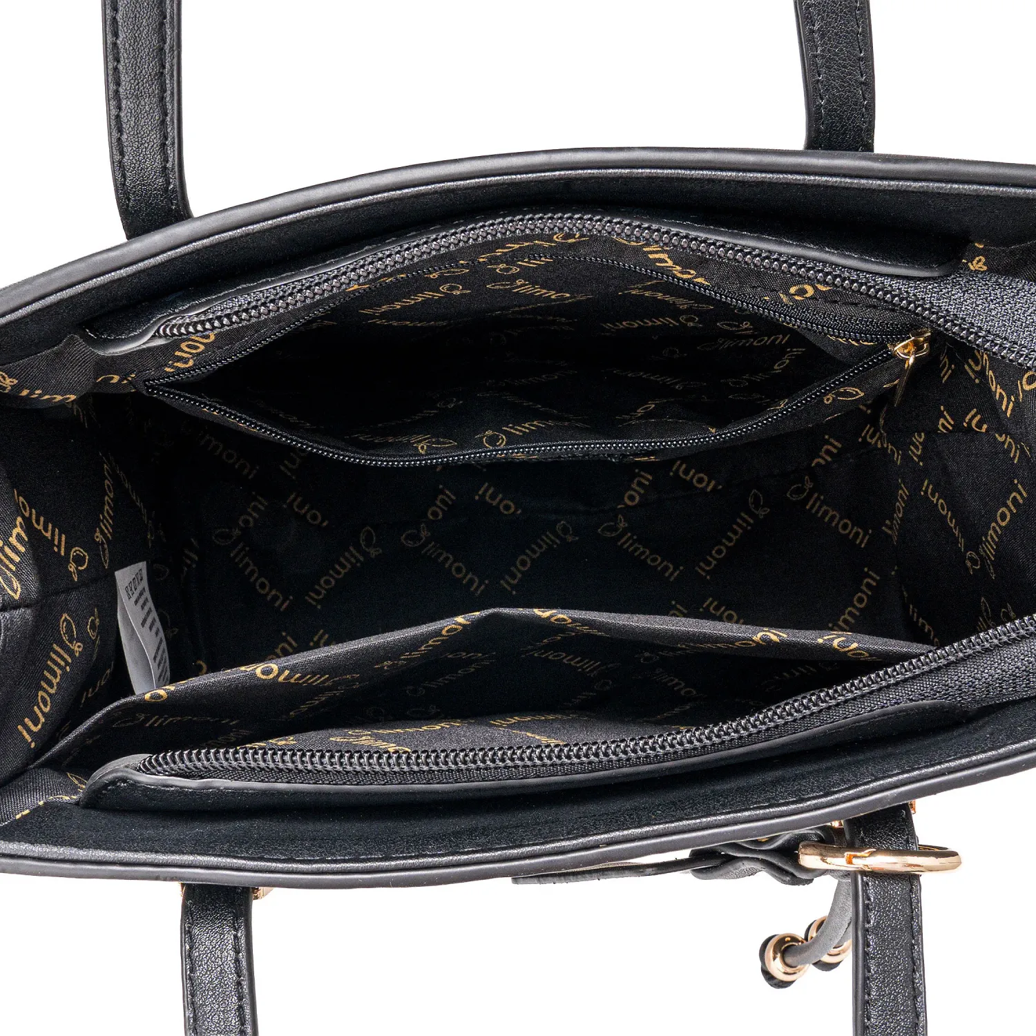 Cartera Limoni Casual Leila color negro | Platanitos