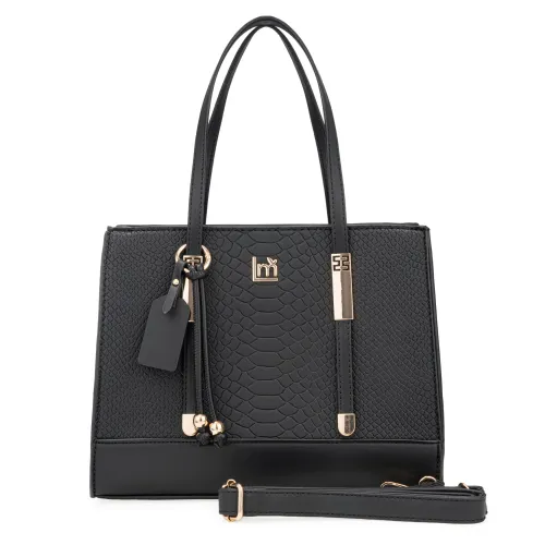 Cartera Limoni Casual Leila color negro | Platanitos