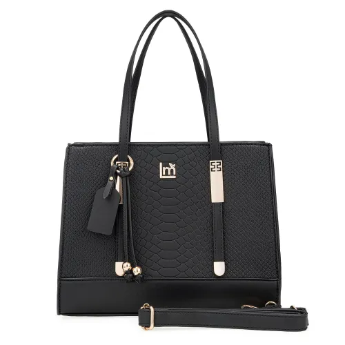 Cartera Limoni Casual Leila color negro | Platanitos