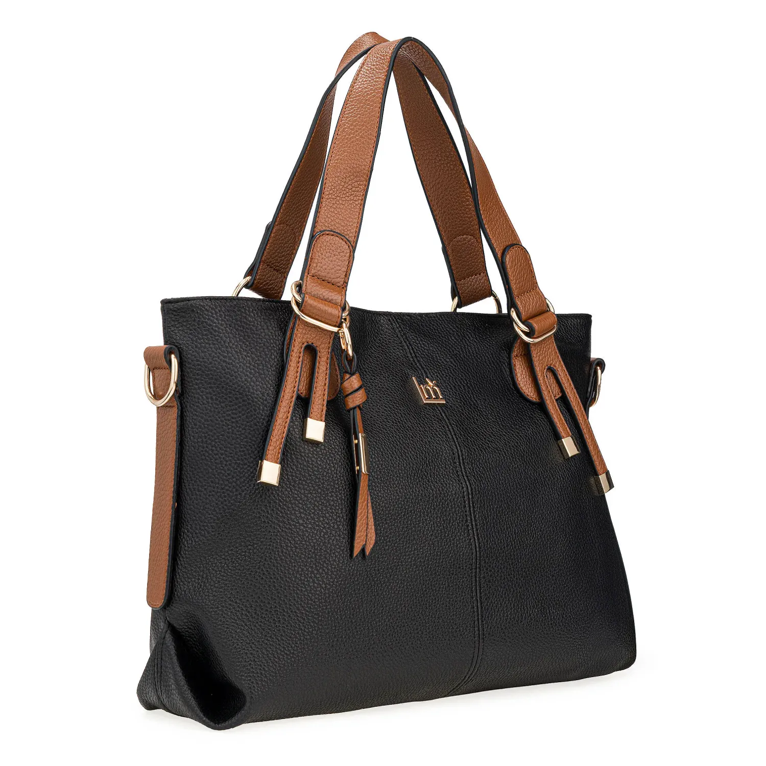 Cartera Limoni Casual Giselle color negro / marron | Platanitos
