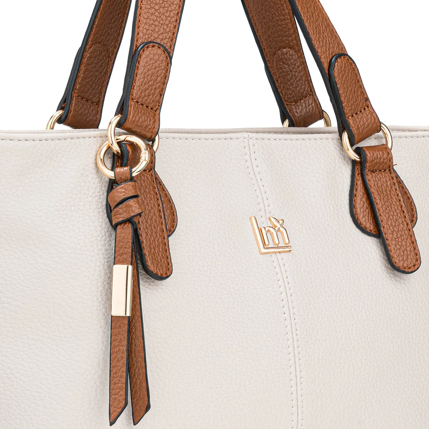 LIMONI Cartera Limoni Casual Giselle-1 color off white / marron | Platanitos