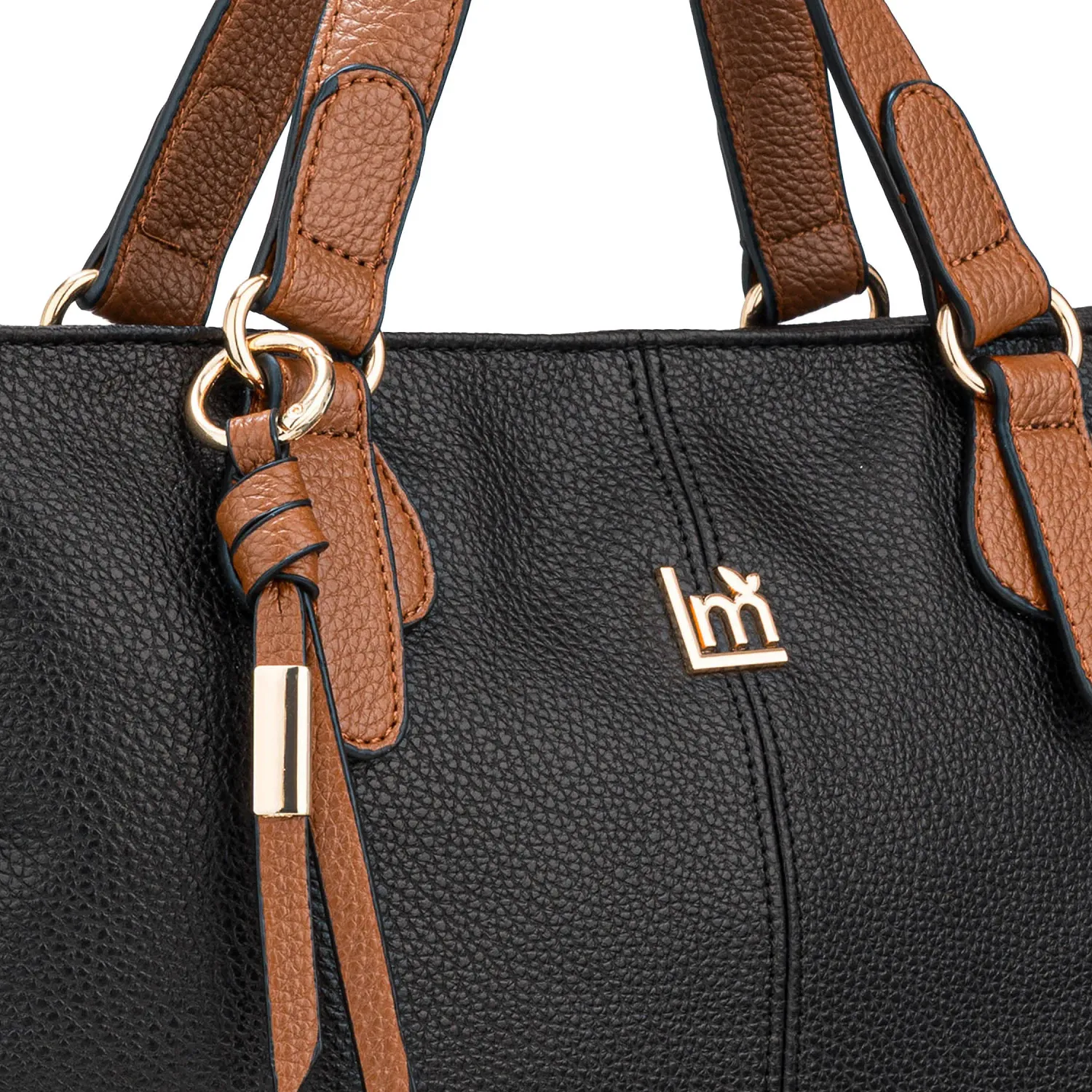 Cartera Limoni Casual Giselle-1 color negro / marron | Platanitos