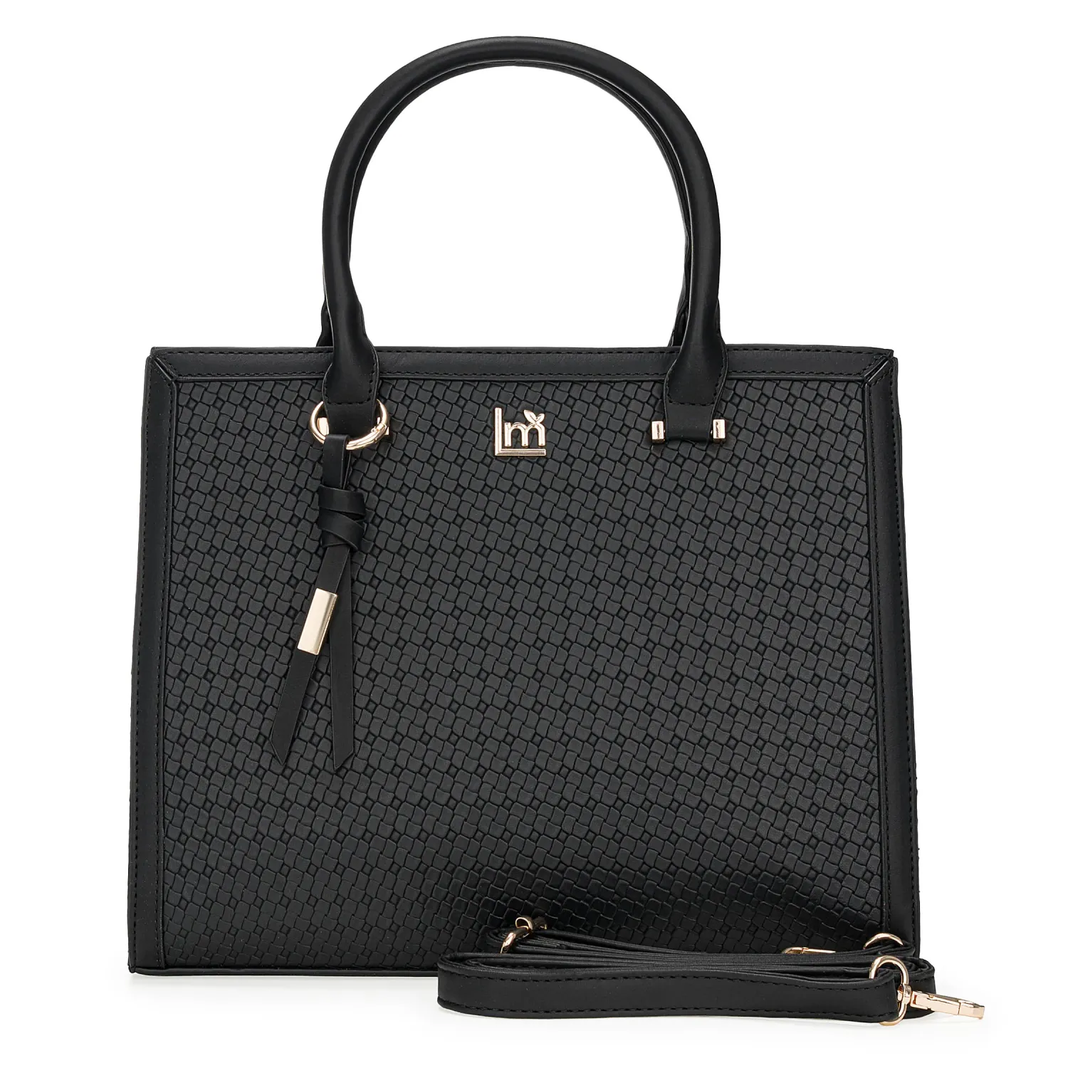 Cartera Limoni Casual Mirella color negro | Platanitos