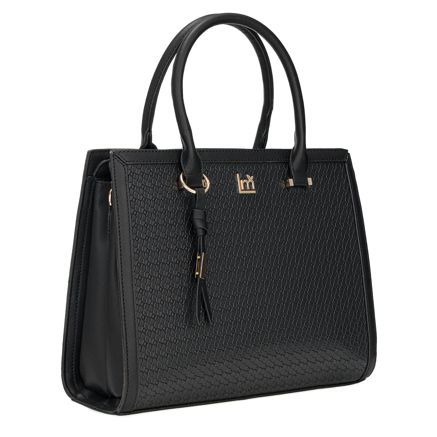 Cartera Limoni Casual Mirella color negro | Platanitos