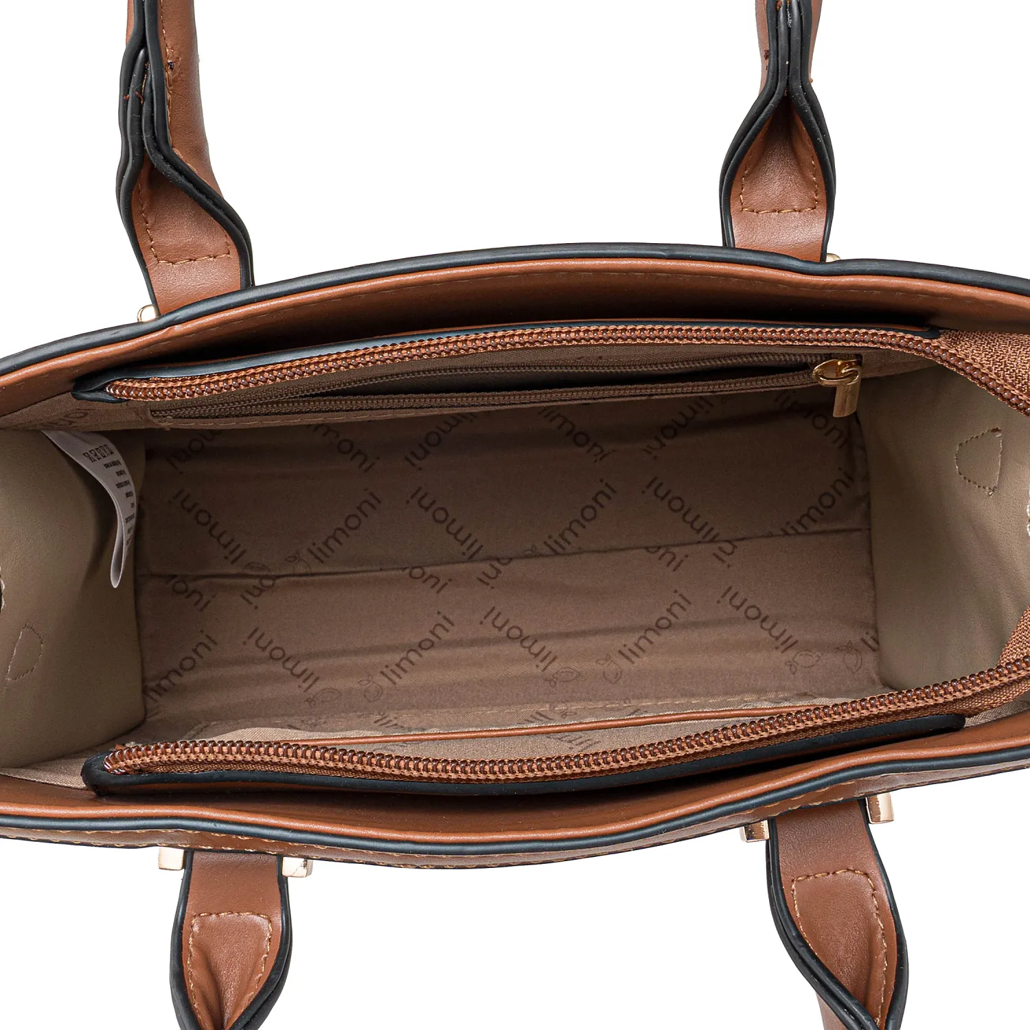 Cartera Limoni Casual Mirella-1 color marron | Platanitos