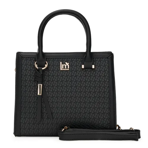 Cartera Limoni Casual Mirella-1 color negro | Platanitos