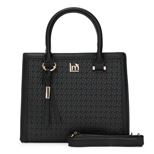 Cartera Limoni Casual Mirella-1 color negro | Platanitos