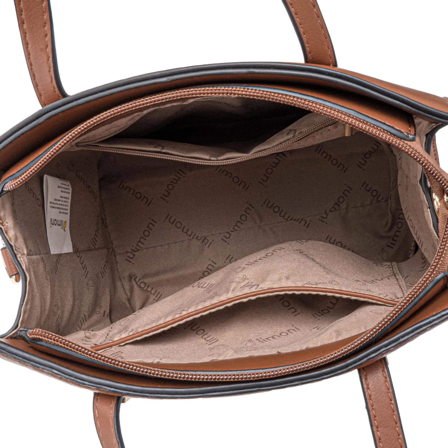 Cartera Limoni Casual Vivian-1 color marron | Platanitos