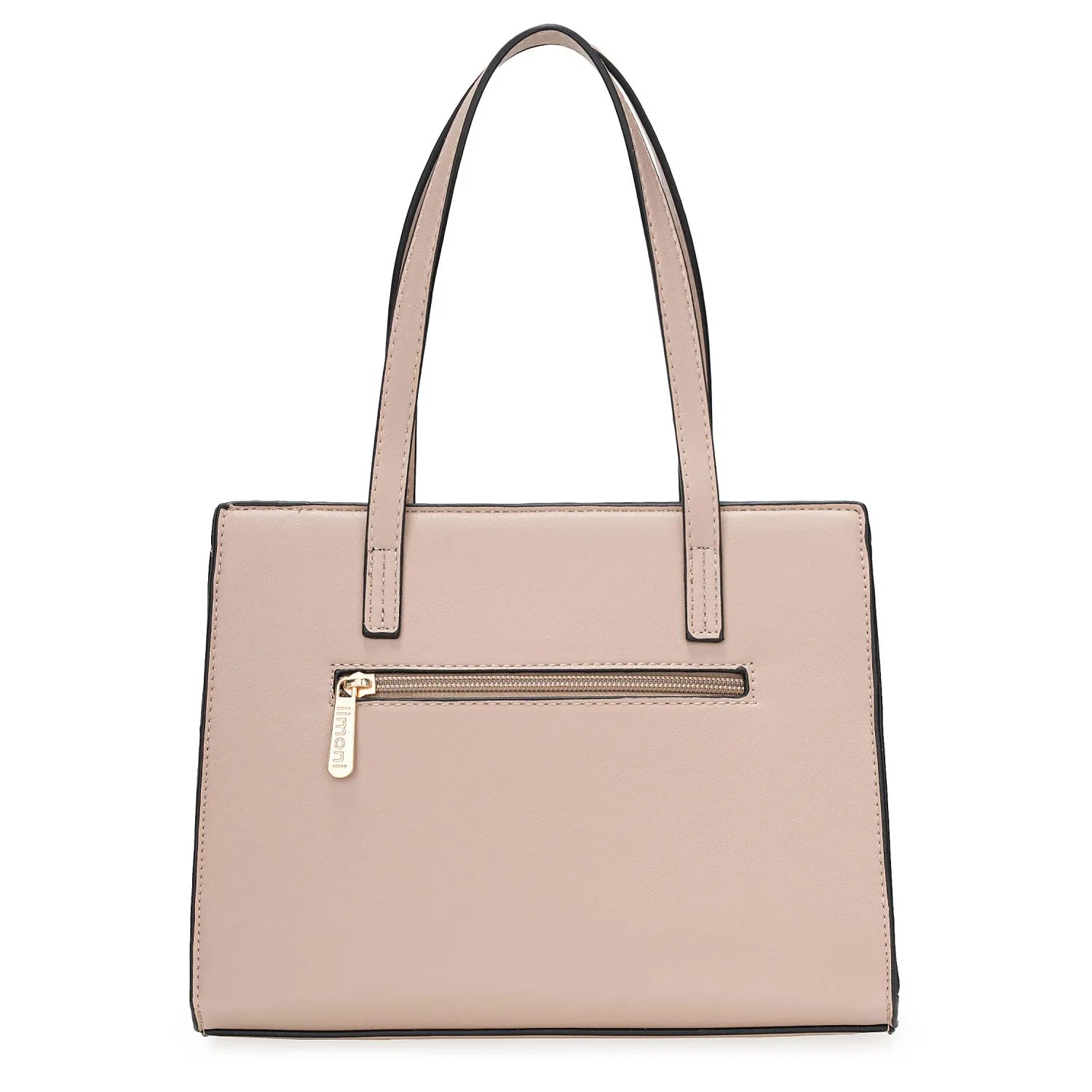 Cartera Limoni Casual Vivian-1 color beige oscuro | Platanitos