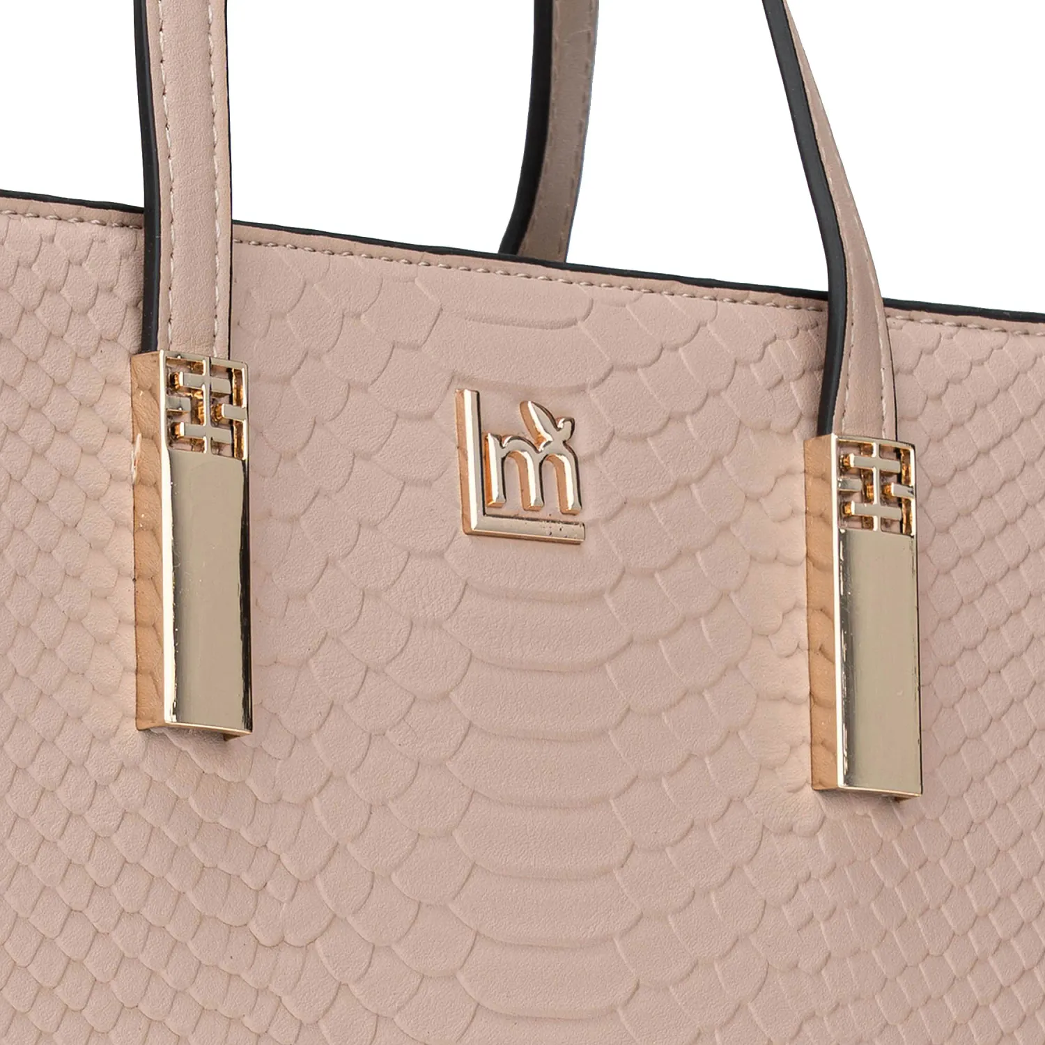 Cartera Limoni Casual Vivian-1 color beige oscuro | Platanitos