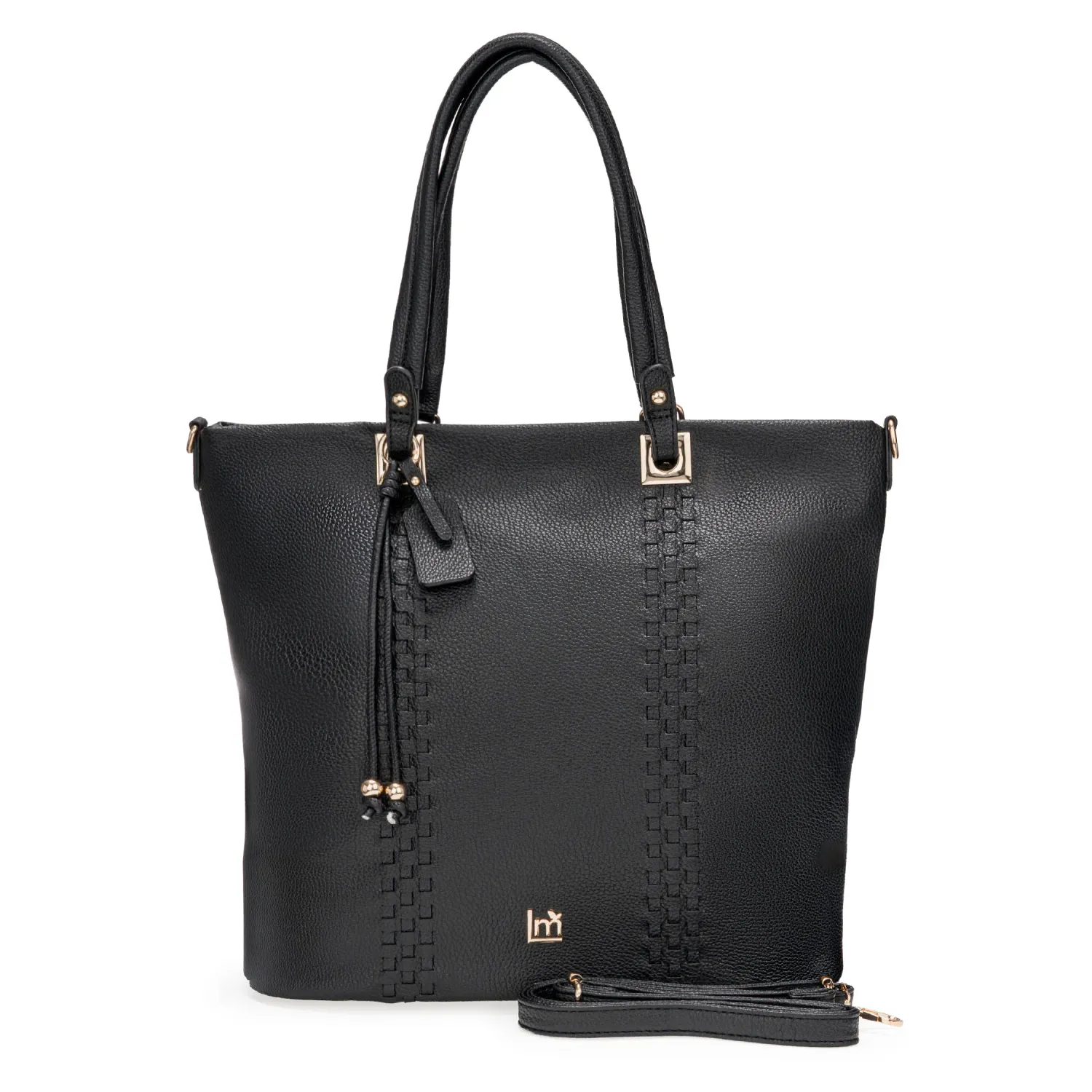 Cartera Limoni Casual Avery color negro | Platanitos