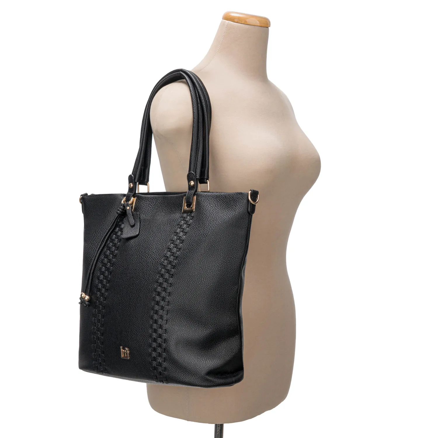 Cartera Limoni Casual Avery color negro | Platanitos