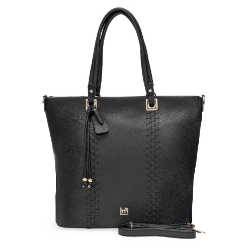 Cartera Limoni Casual Avery color negro | Platanitos