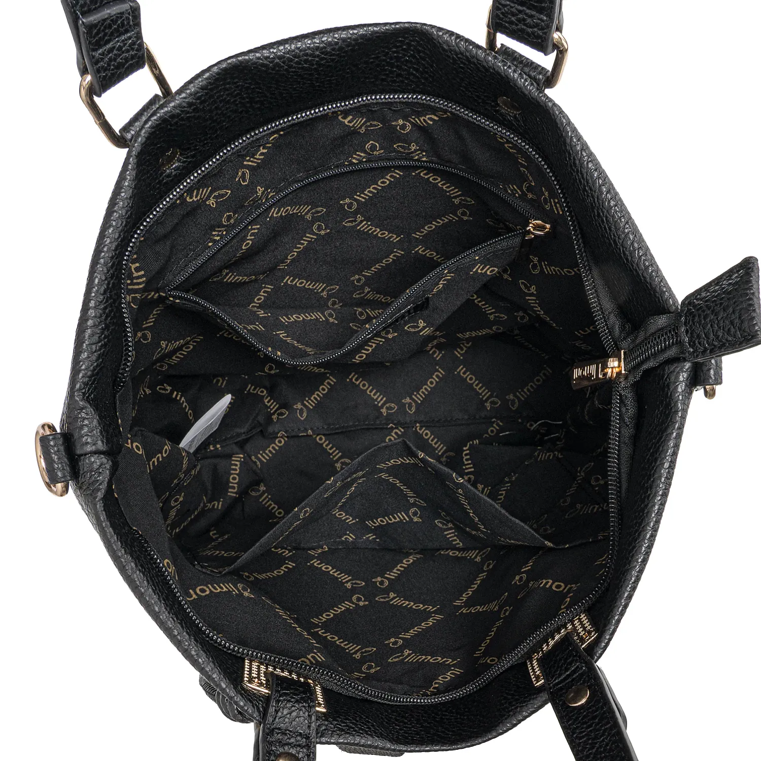 Cartera Limoni Casual Avery-1 color negro | Platanitos