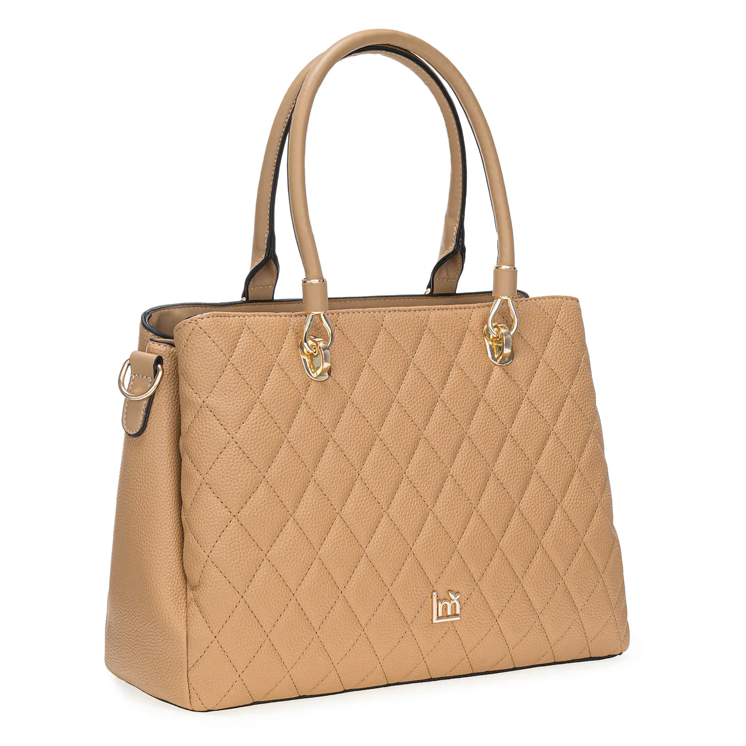 Cartera Limoni Casual Emery color beige oscuro | Platanitos