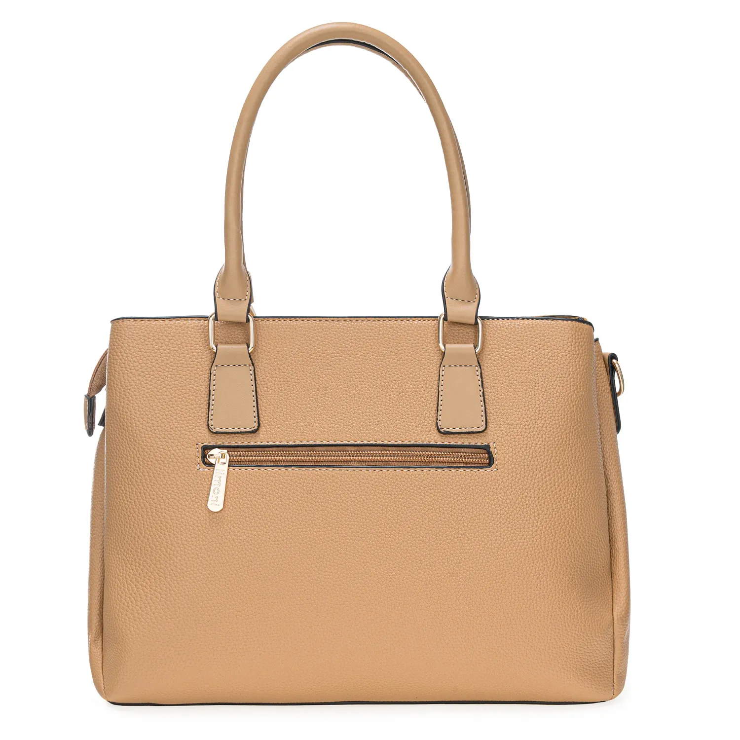 Cartera Limoni Casual Emery color beige oscuro | Platanitos