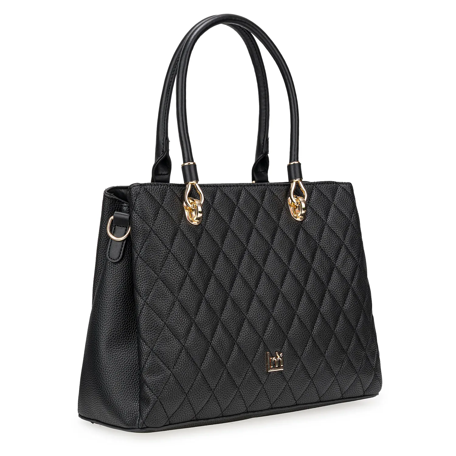 Cartera Limoni Casual Emery color negro | Platanitos
