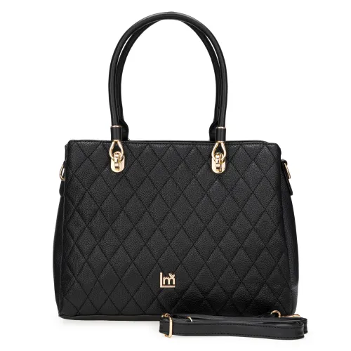 Cartera Limoni Casual Emery color negro | Platanitos