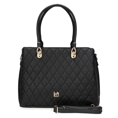 Cartera Limoni Casual Emery color negro | Platanitos