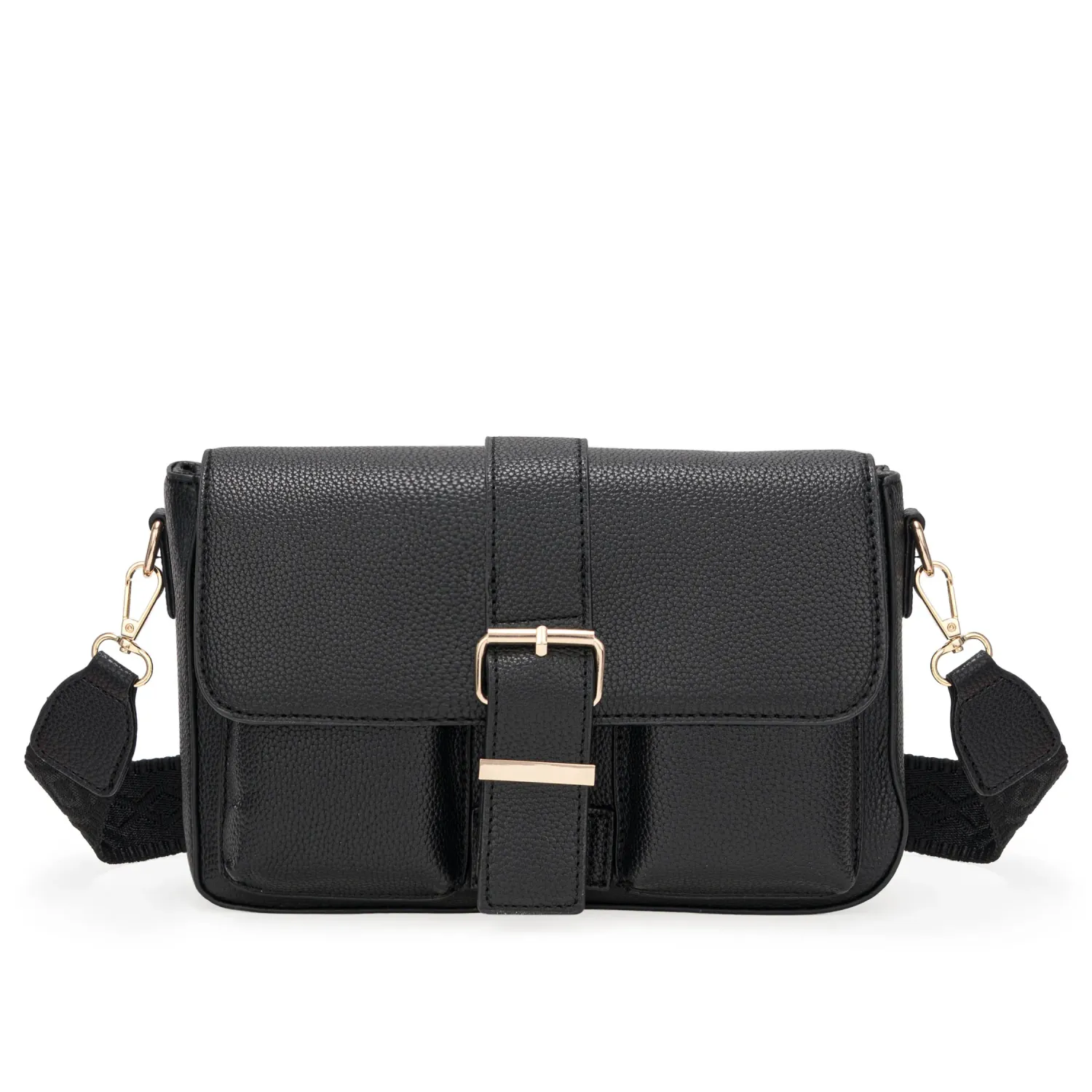 Cartera Limoni Casual Nasha color negro | Platanitos
