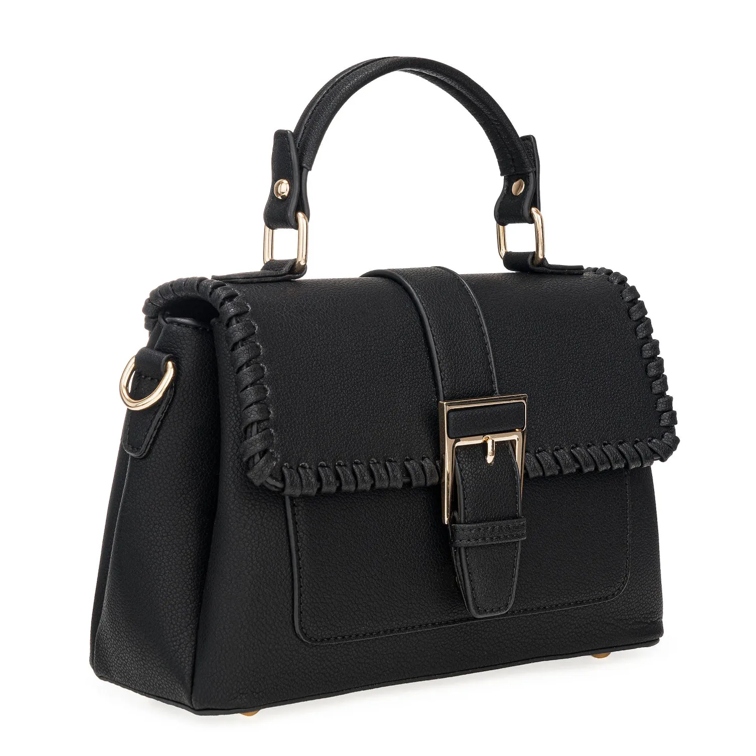 Cartera Limoni Casual Itzy color negro | Platanitos