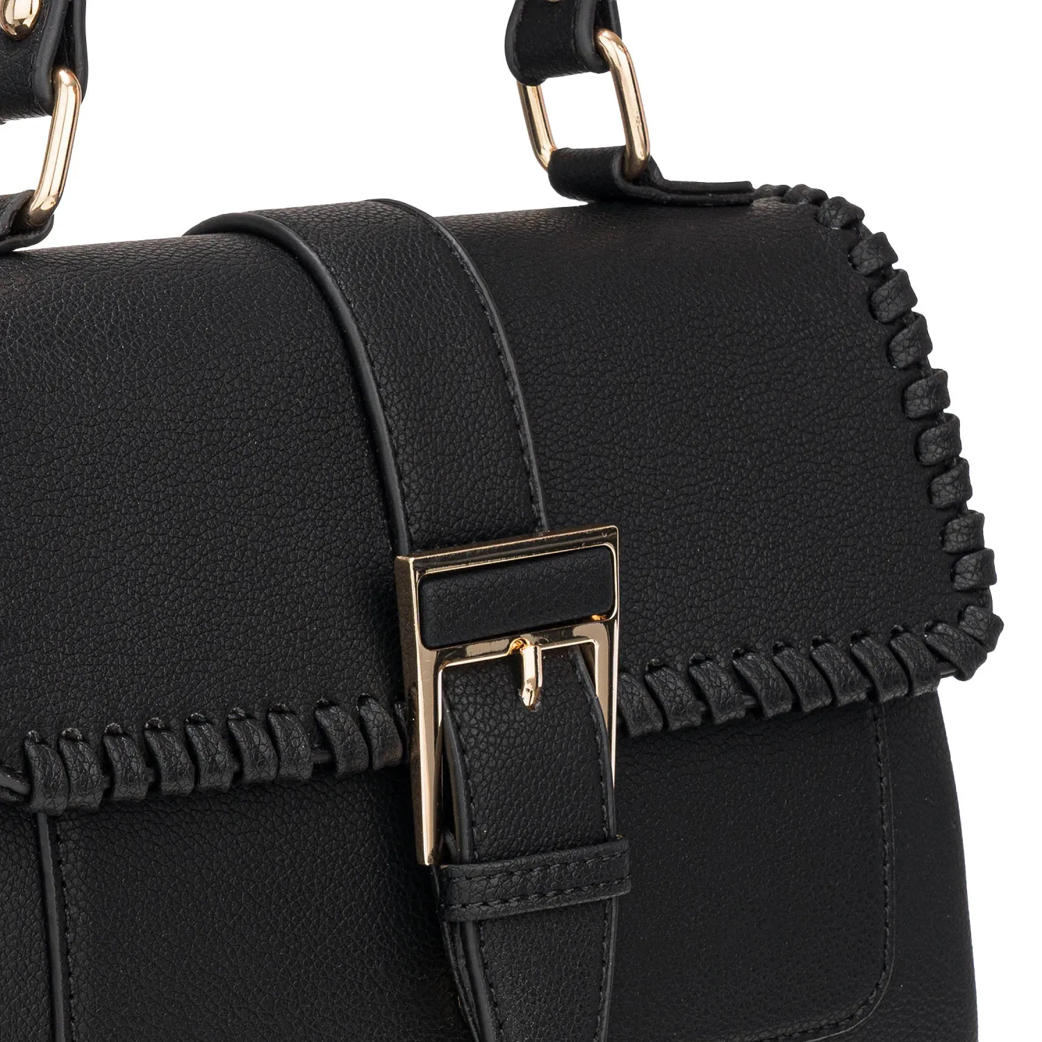 Cartera Limoni Casual Itzy color negro | Platanitos