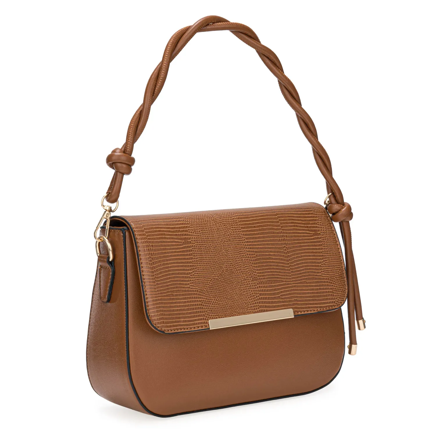 Cartera Limoni Casual Lisa color marron | Platanitos
