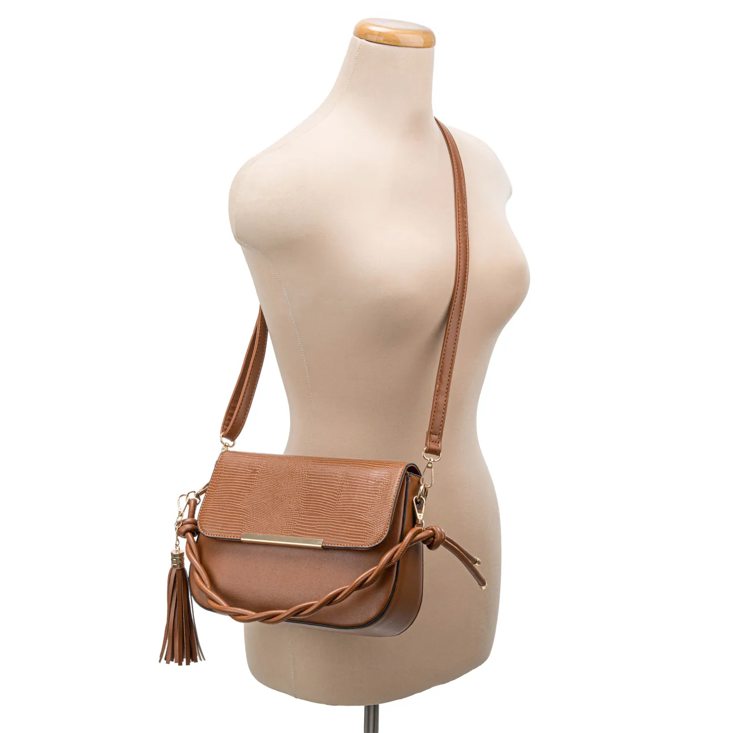 Cartera Limoni Casual Lisa color marron | Platanitos