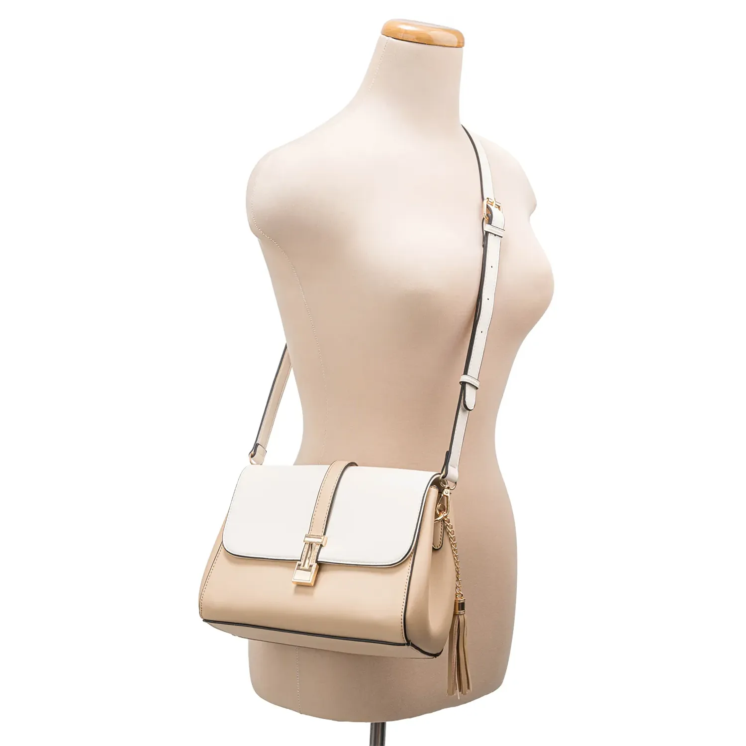 LIMONI Cartera Limoni Casual Evelyn color beige / off white | Platanitos