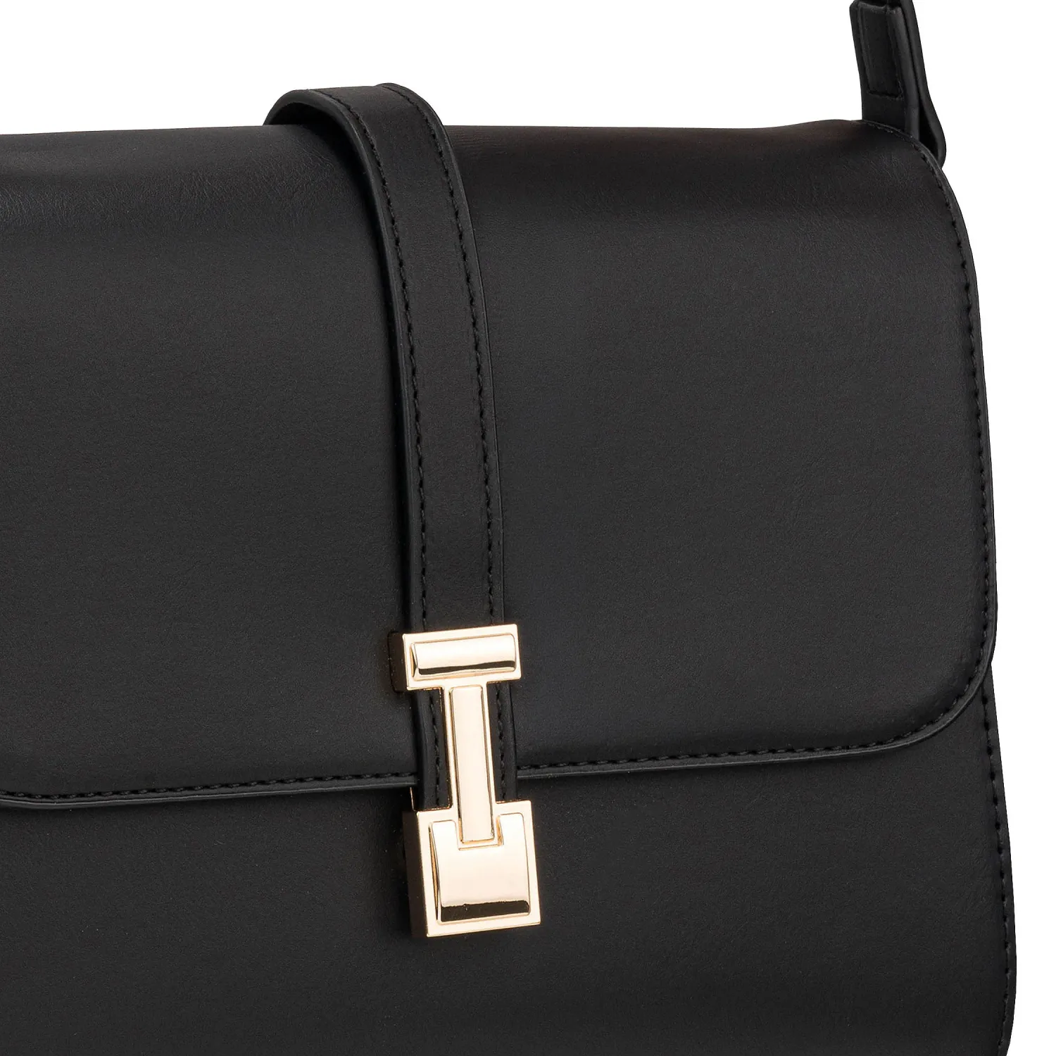 Cartera Limoni Casual Evelyn color negro | Platanitos