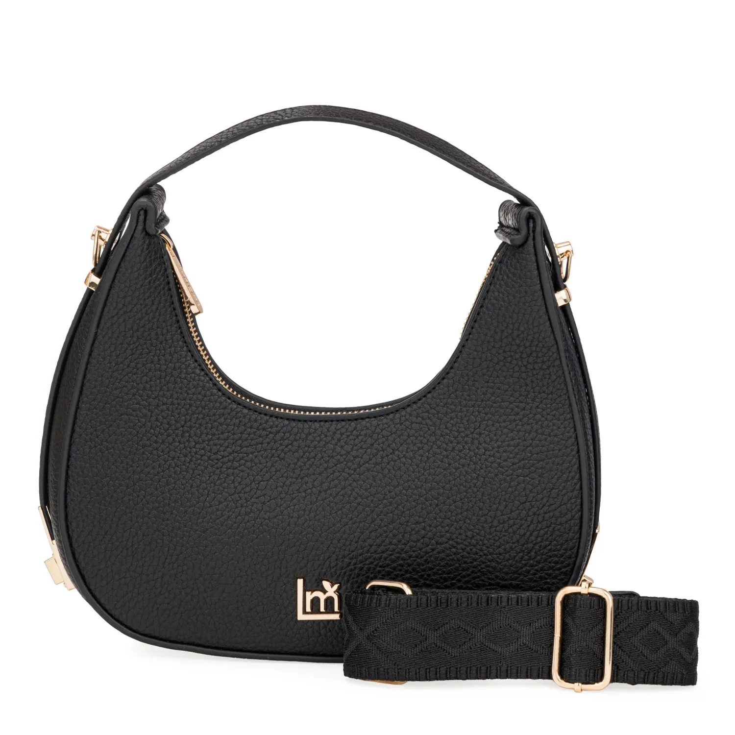Cartera Limoni Casual Brooklyn color negro | Platanitos