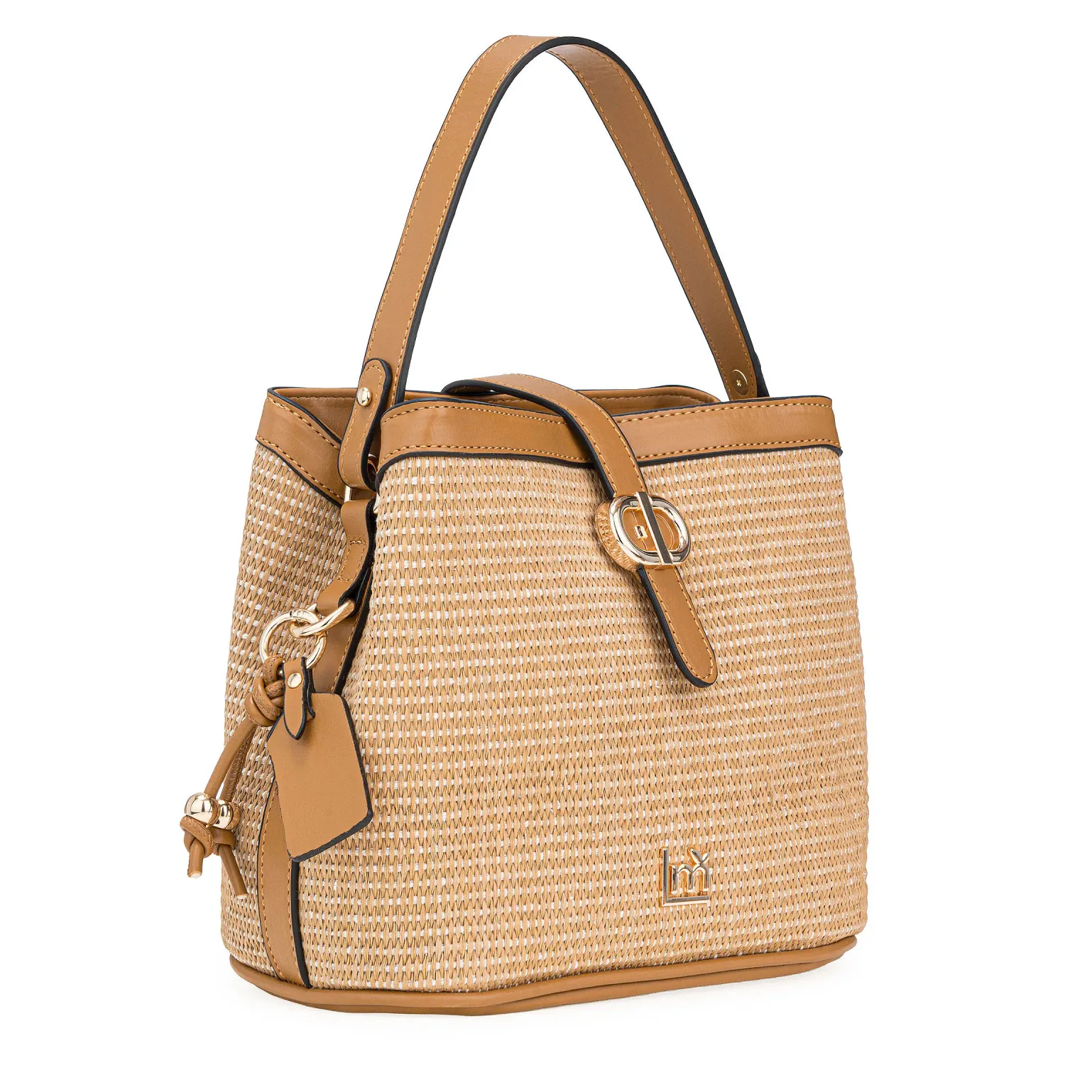 Cartera Limoni Casual Chicago color beige | Platanitos