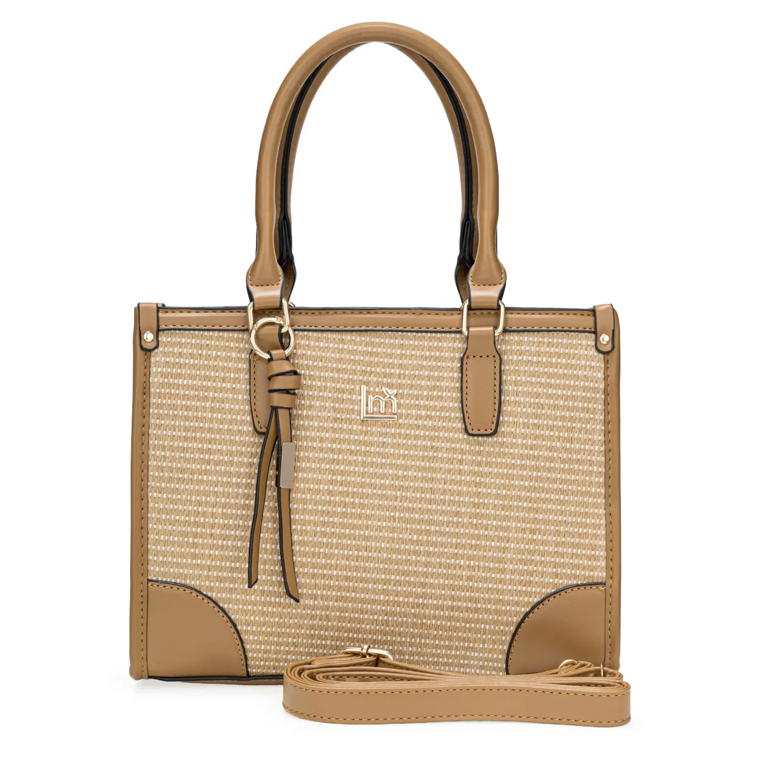 Cartera Limoni Casual Avanic color beige | Platanitos
