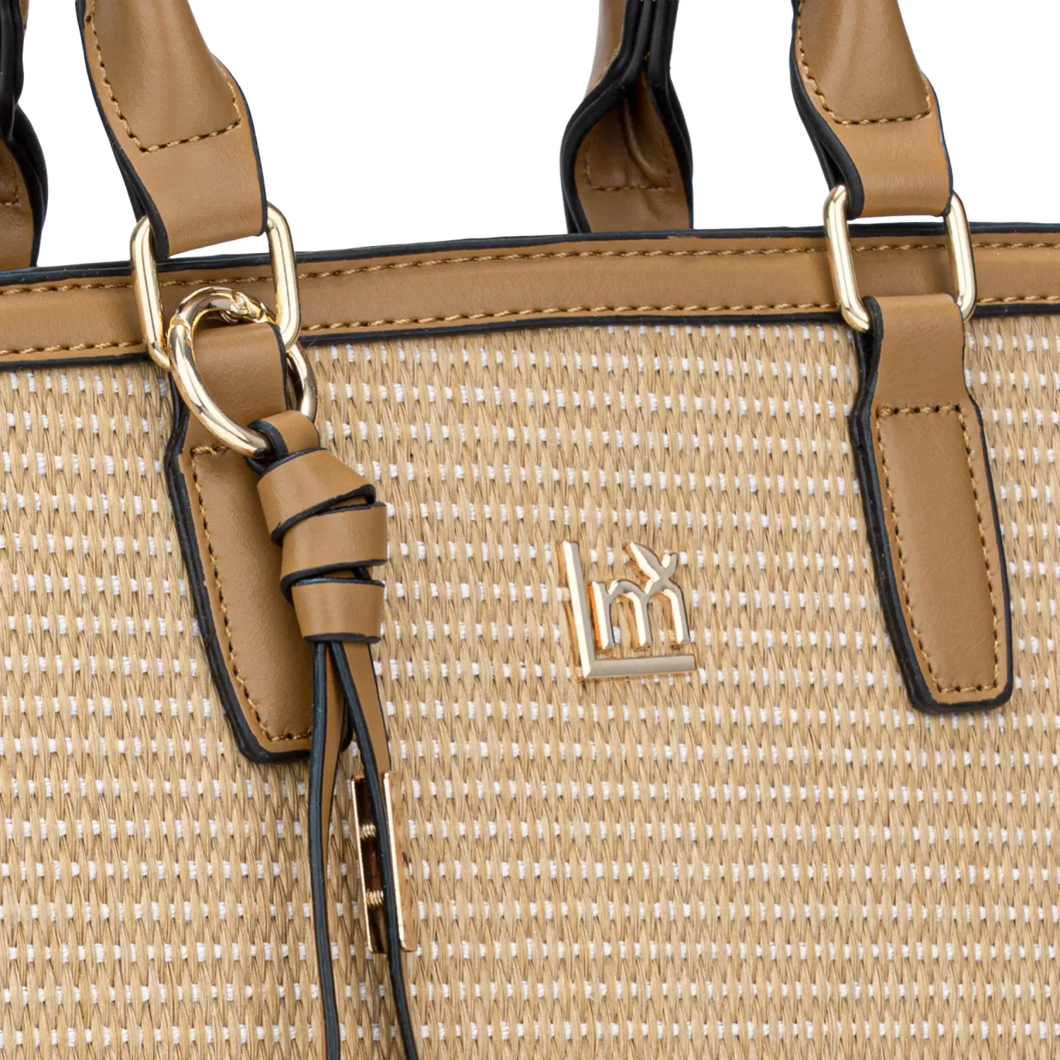 Cartera Limoni Casual Avanic color beige | Platanitos